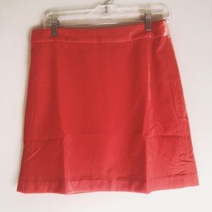 J CREW velvet skirt